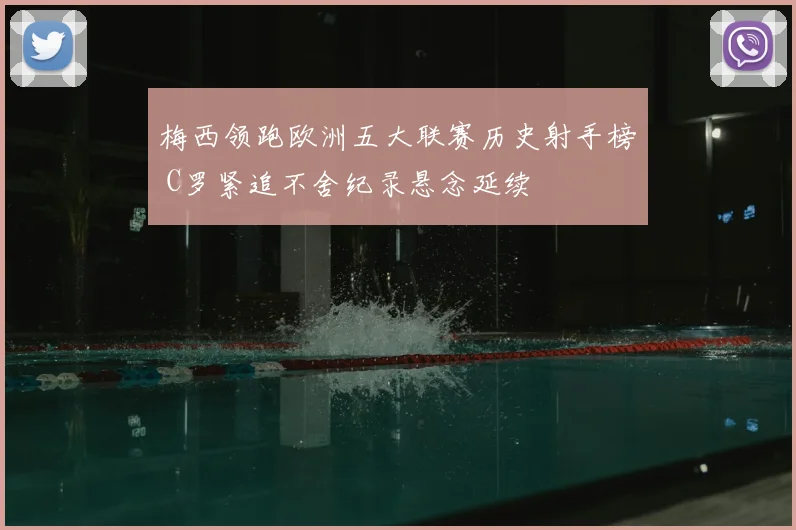 梅西领跑欧洲五大联赛历史射手榜 C罗紧追不舍纪录悬念延续